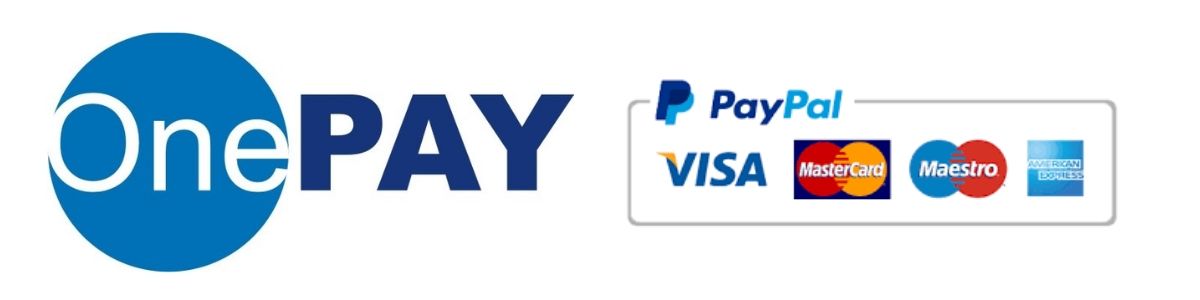 We accept full payment with VISA and MASTERCARD.